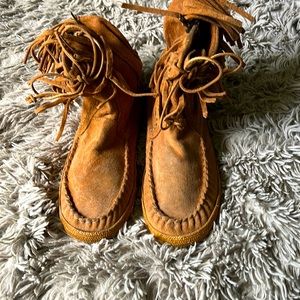 UGG moccasin bootie